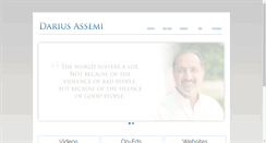 Desktop Screenshot of dariusassemi.com