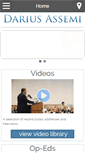 Mobile Screenshot of dariusassemi.com